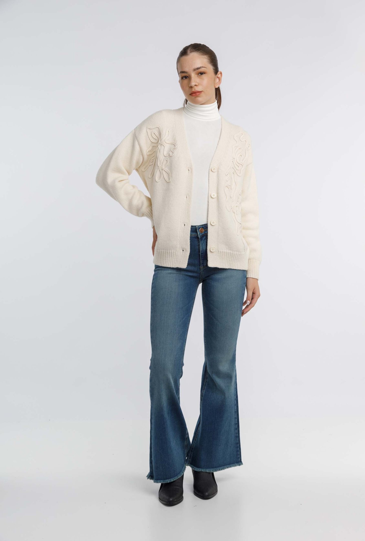 CARDIGAN MACA