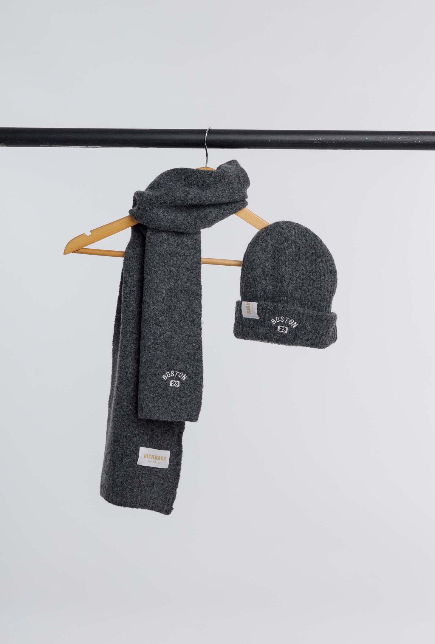SET GORRO LANA + BUFANDA FAUSTO