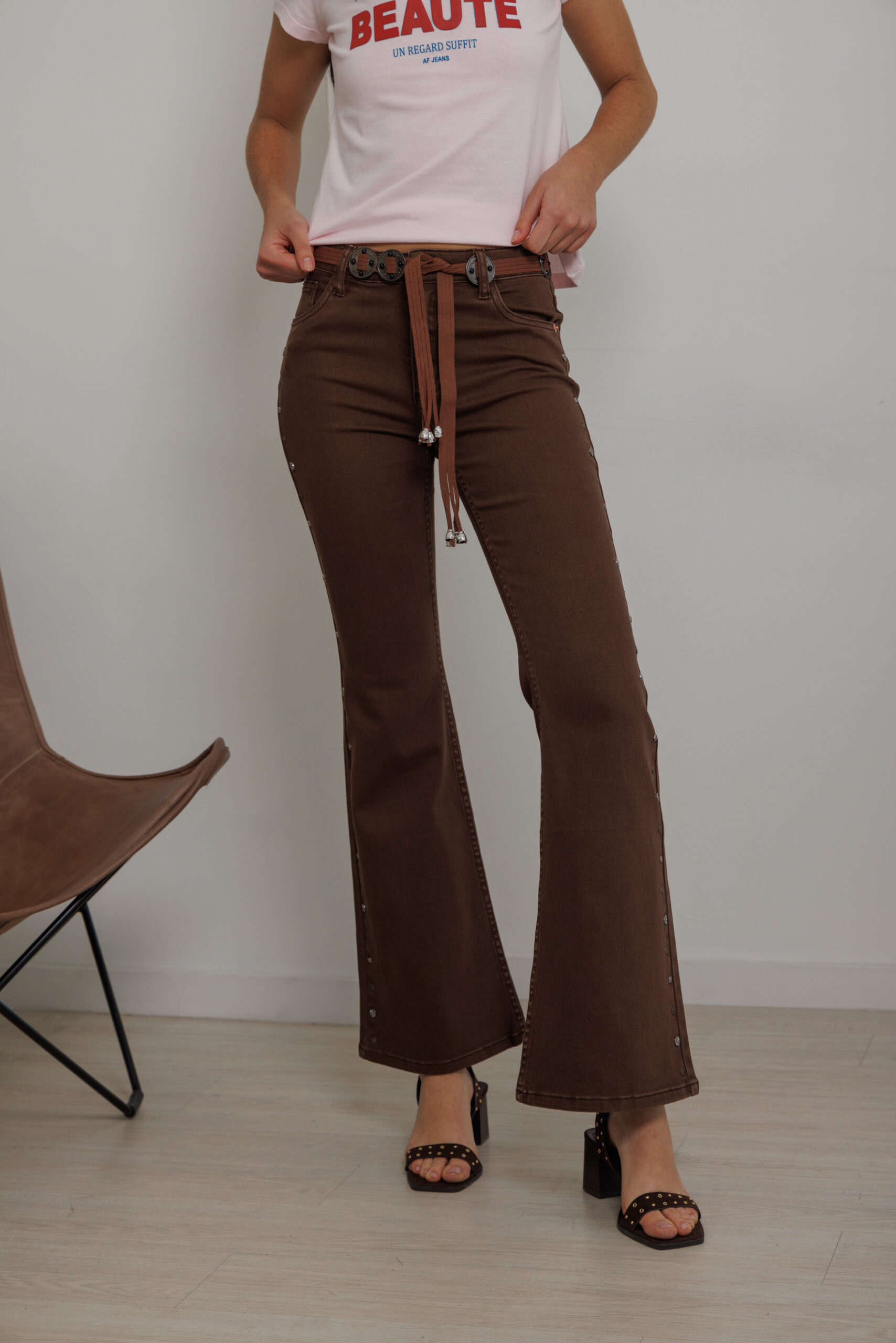 OXFORD ELASTIZADO TACHAS Y CINTO 0754-2 - A226220008