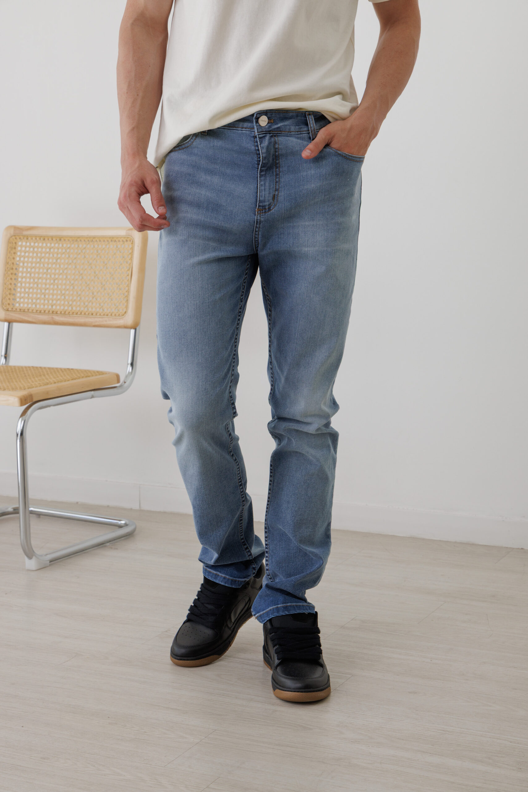 SLIM FIT ELASTIZADO MATIZADO - Q226120019